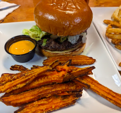 Creative Cafe signature dishes Patty Melt
Clam Chowder
Turkey Burger